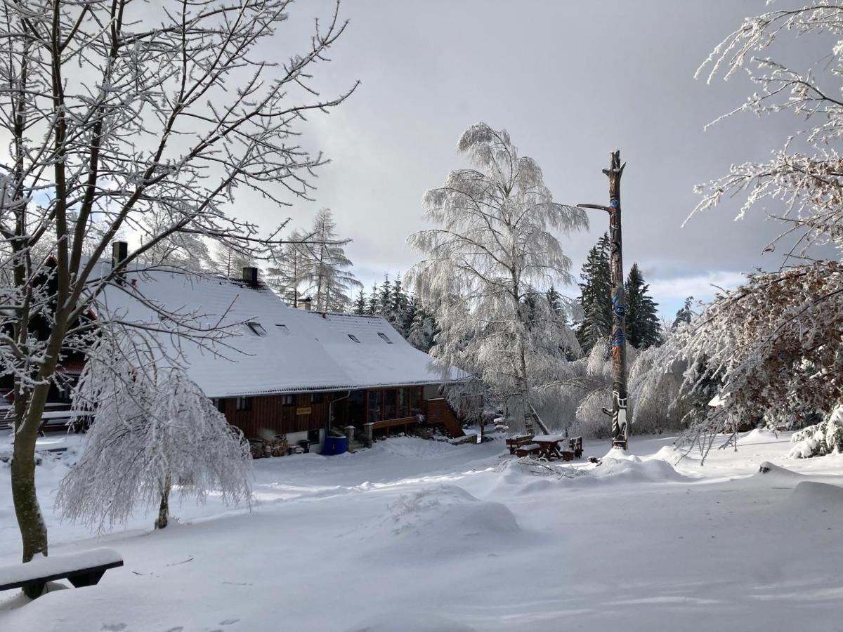 Ferienwohnung Penzion Na Habeši Kasperske Hory Exterior foto