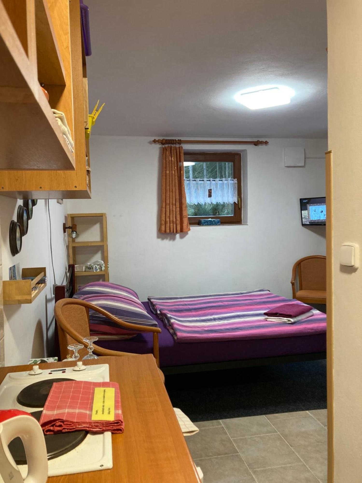 Ferienwohnung Penzion Na Habeši Kasperske Hory Exterior foto