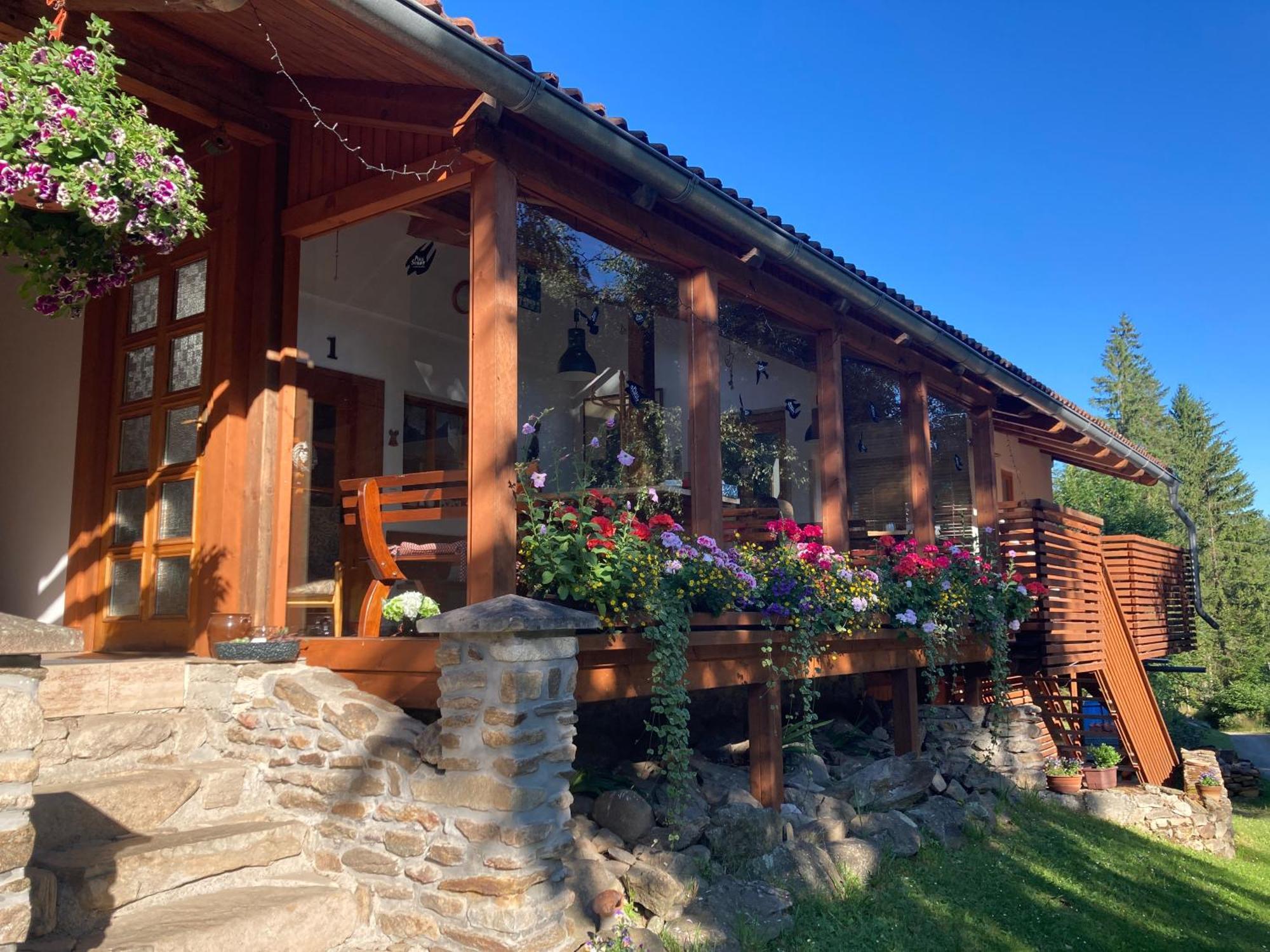 Ferienwohnung Penzion Na Habeši Kasperske Hory Exterior foto