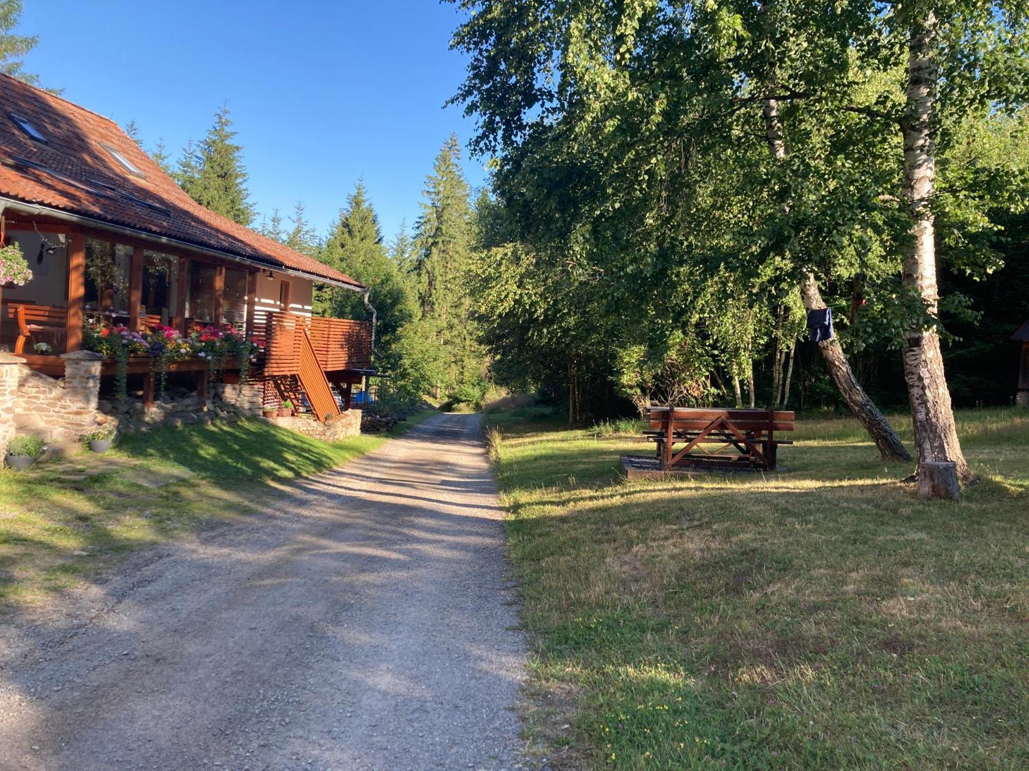 Ferienwohnung Penzion Na Habeši Kasperske Hory Exterior foto