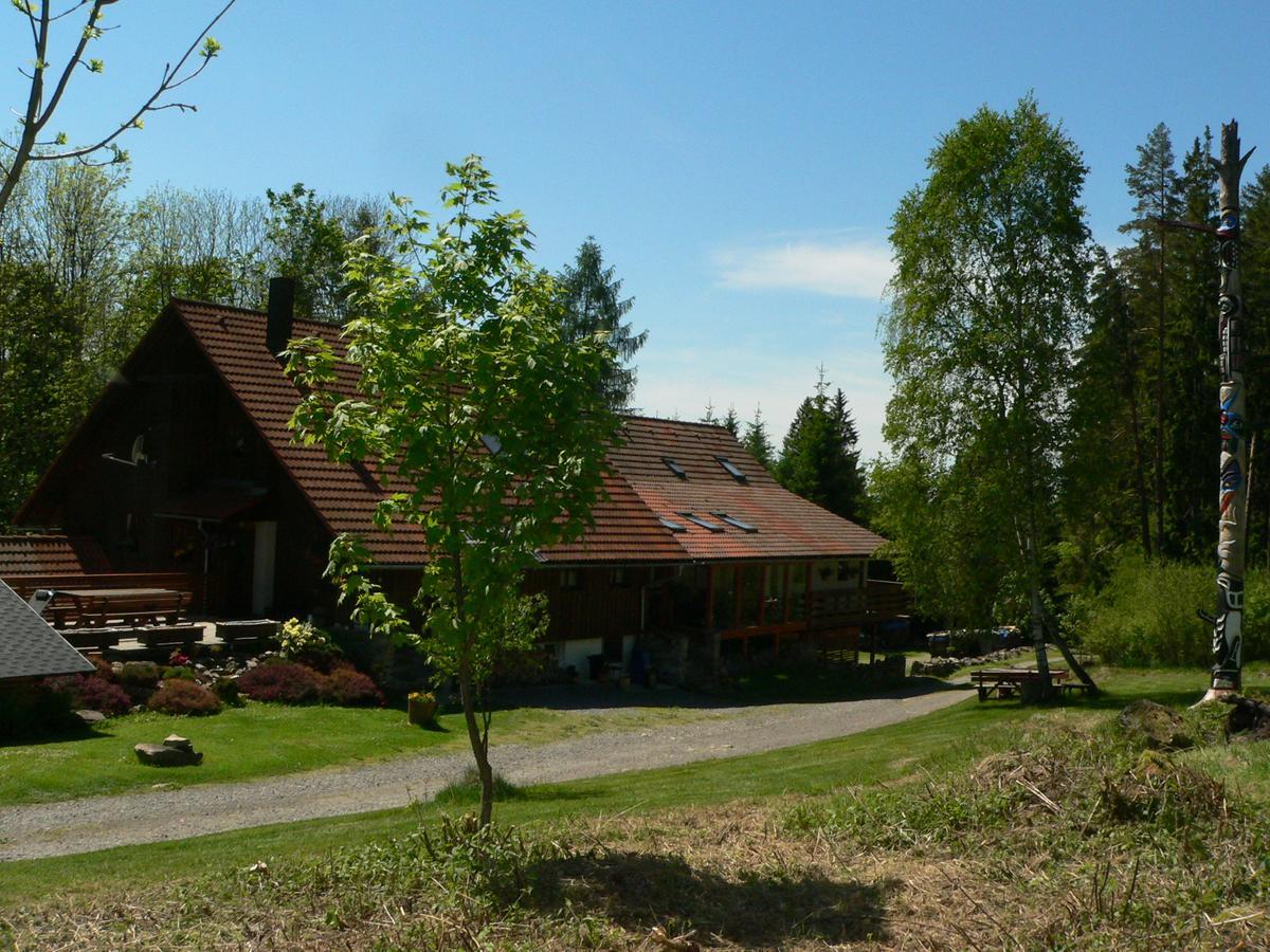 Ferienwohnung Penzion Na Habeši Kasperske Hory Exterior foto