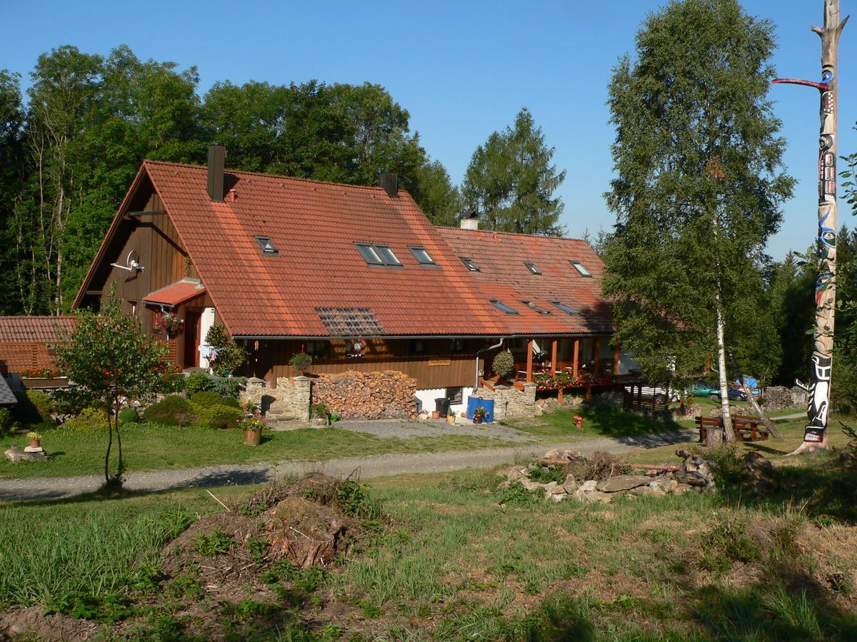 Ferienwohnung Penzion Na Habeši Kasperske Hory Exterior foto