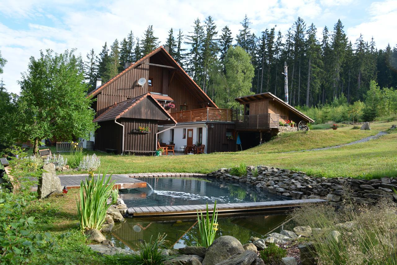 Ferienwohnung Penzion Na Habeši Kasperske Hory Exterior foto