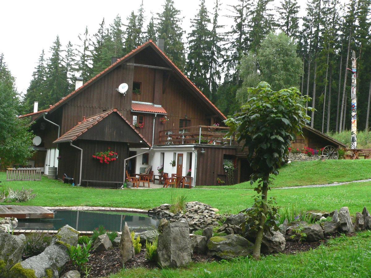 Ferienwohnung Penzion Na Habeši Kasperske Hory Exterior foto