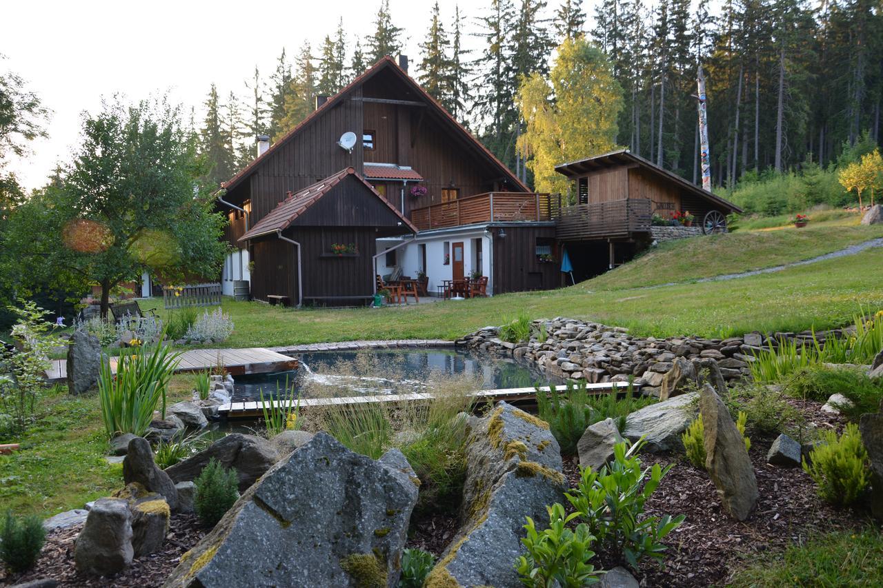 Ferienwohnung Penzion Na Habeši Kasperske Hory Exterior foto