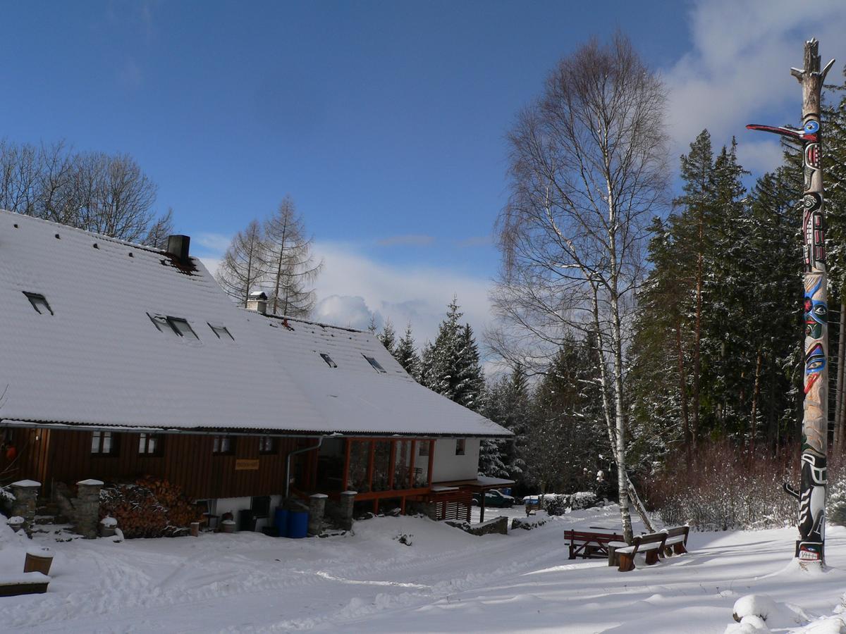 Ferienwohnung Penzion Na Habeši Kasperske Hory Exterior foto